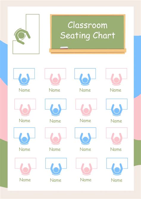 Free Classroom Seating Chart Template Google Docs Best Design Idea