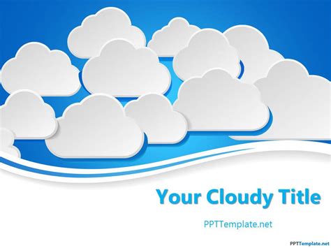 Free Cloud Computing PPT Template