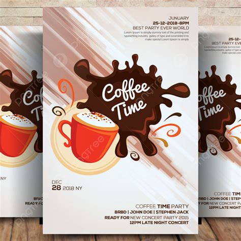 Free Coffee Flyer Template