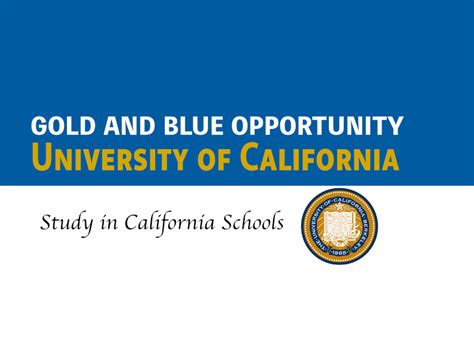 Free College: UC Blue and Gold Opportunity Plan - YouTube