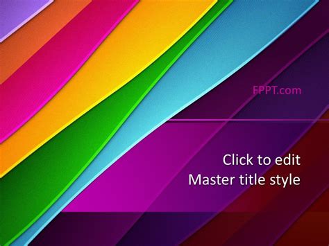 Free Colorful Powerpoint Template