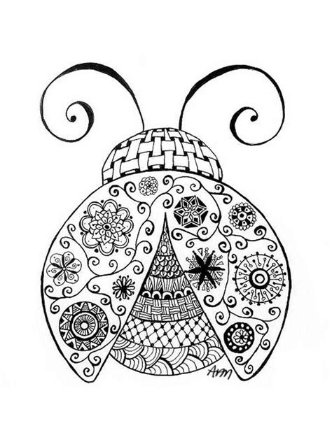 Free Coloring Pages Ladybug 307+ SVG File for Cricut