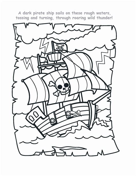 Free Coloring Pages Pirates Coloring Home