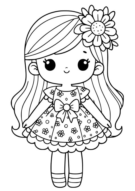 Free Coloring Pictures For Girls