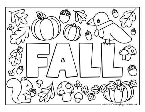 Free Coloring Sheets For Fa