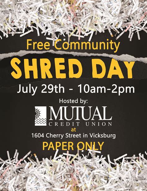 Free Community Shredding Day! - Facebook