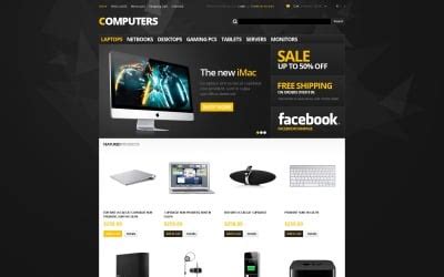 Free Computer Store Templates Templatemonster