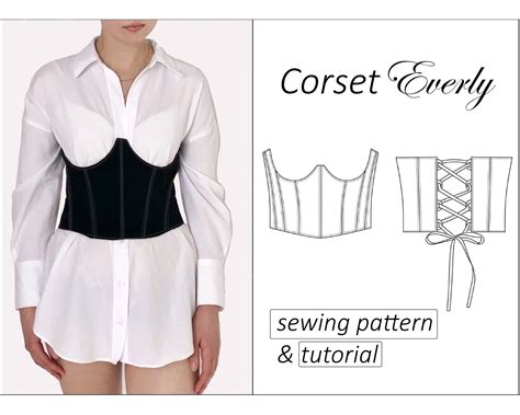 Free Corset Pattern My Handmade Space Corset Sewing Pattern Corset Pattern Corset Pattern Free