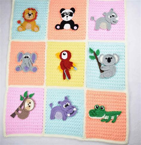 Free Crochet Animal Patterns Crochet Animal Patterns Blanket