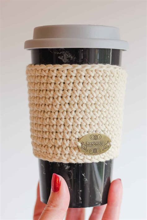 Free Crochet Coffee Cup Sleeve Pattern