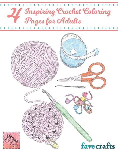 Free Crochet Coloring Pages eBook Review Pattern Paradise