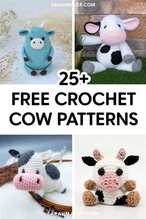 Free Crochet Cow Patterns