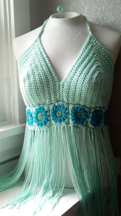 Free Crochet Halter Top Pattern Purchase A Soft Yarn And A Matching