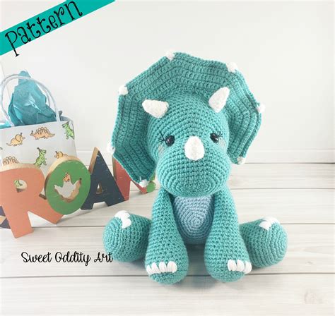 Free Crochet Pattern For Dinosaur