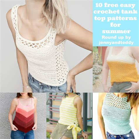 Free Crochet Patterns For Tank Tops