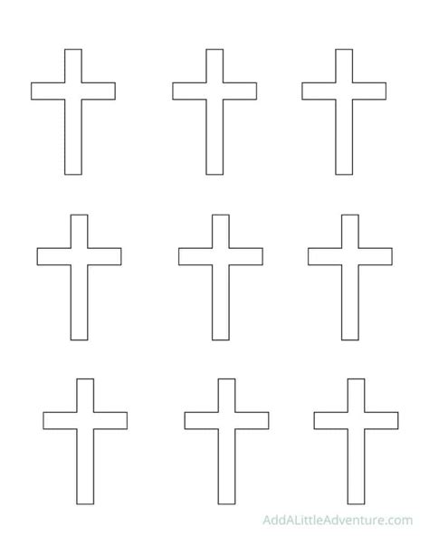 Free Cross Template Printable