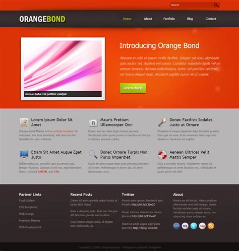 Free Css Templates Free HTML CSS Templates for your