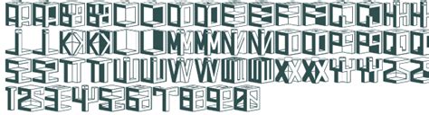 Free Cubism Fonts - Free Fonts