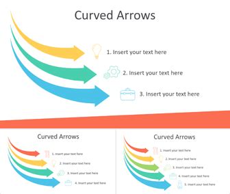 Free Curved Arrows Google Slides And Powerpoint Templates Presentationgo