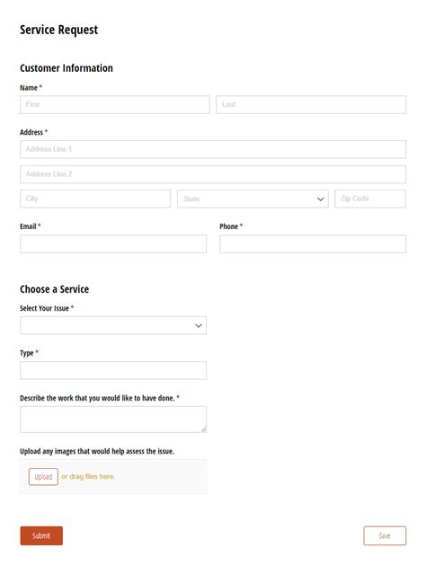 Free Customer Service Form Templates Cognito Forms