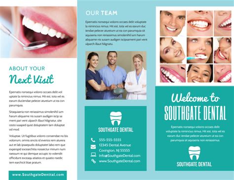 Free Dental Brochure Templates