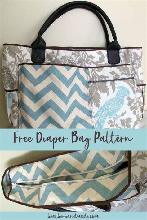 Free Diaper Bag Pattern and Tutorial • Heather Handmade