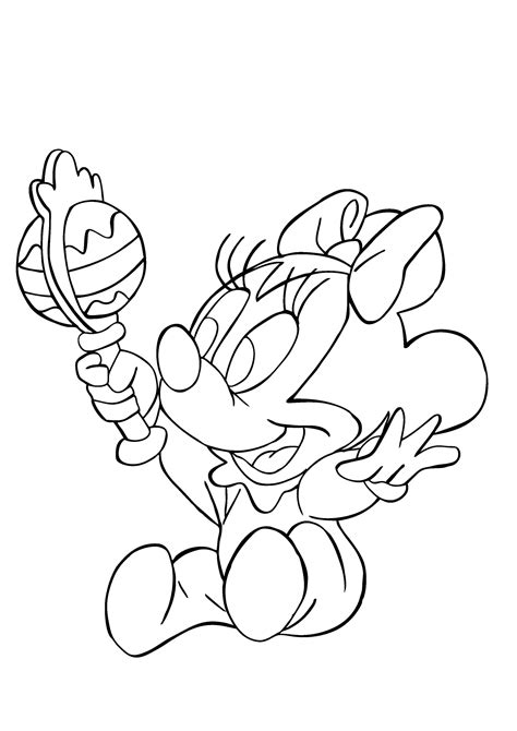 Free Disney Minnie Mouse Coloring Pages