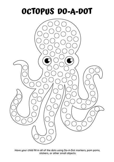 Free Dot Coloring Pages
