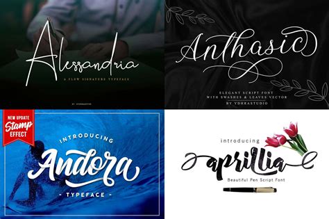 Free Download 30 Script Fonts SEO Web Design