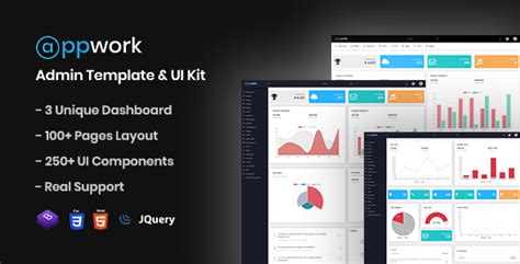 Free Download Appwork Admin Template Ui Kit