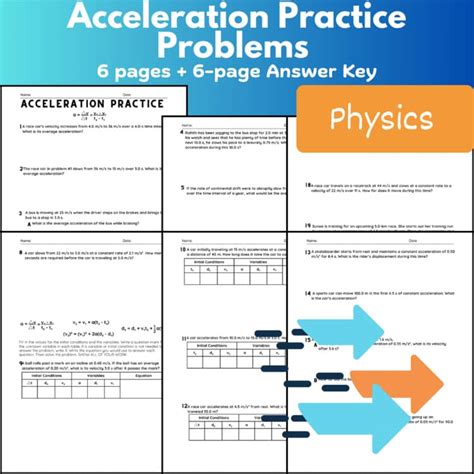 Free Download Book Acceleration Practice Problems Answer Key