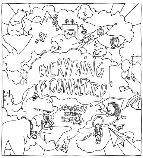 Free Download Coloring Pages from Everything Is Connected Middle Way