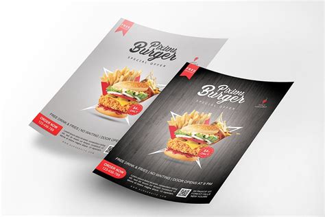 Free Download Flyer Mockup in PSD Designhooks