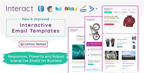 Free Download Interact Interactive Email Templates Robust Editor