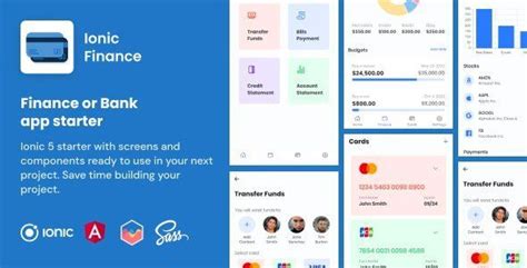Free Download Ionic Finance Ionic 5 Angular Ui Theme Template App Starter App Amp Components