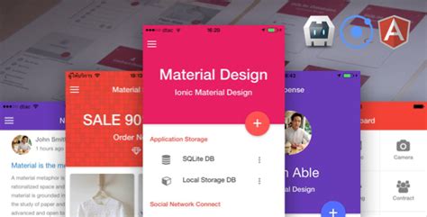 Free Download Ionic Material Design Nulled Latest Version Downloader Zone