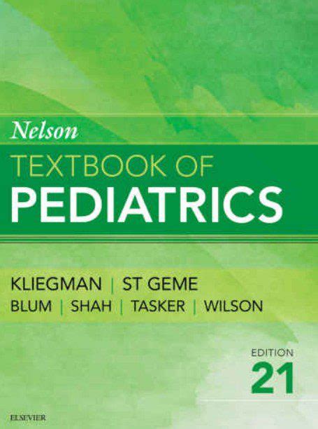 Free Download Nelson Textbook Of Pediatrics