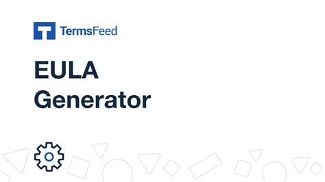 Free EULA Generator - TermsFeed