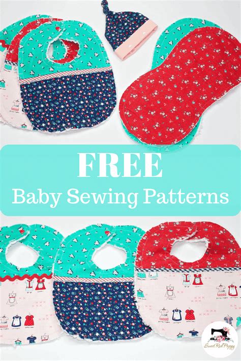 Free Easy Baby Sewing Patterns and Tutorials Sweet Red Poppy