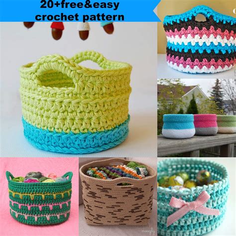 Free Easy Crochet Basket Pattern