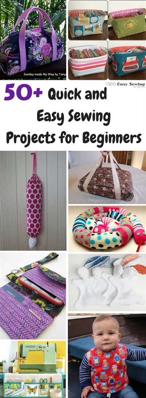 Free Easy Sewing Patterns For Beginners Easy Sewing Projects For