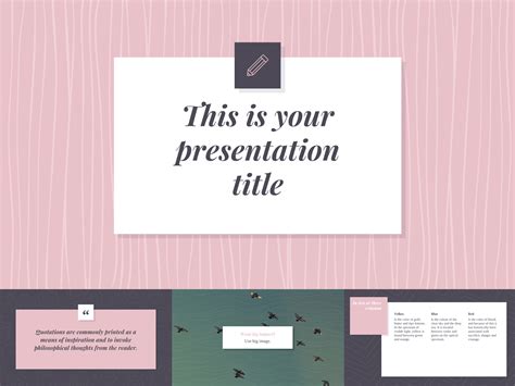 Free Editable Aesthetic Templates in Google Slides to Download