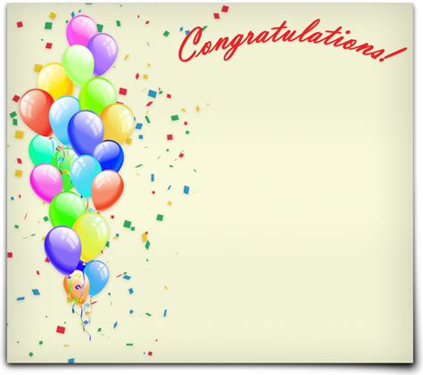 Free Editable Congratulation Templates in Word to Download