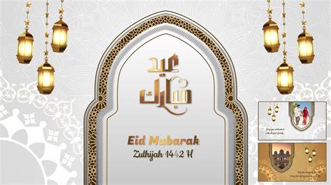 Free Eid Mubarak Opener Greeting Video And Tutorial Free File Project Youtube