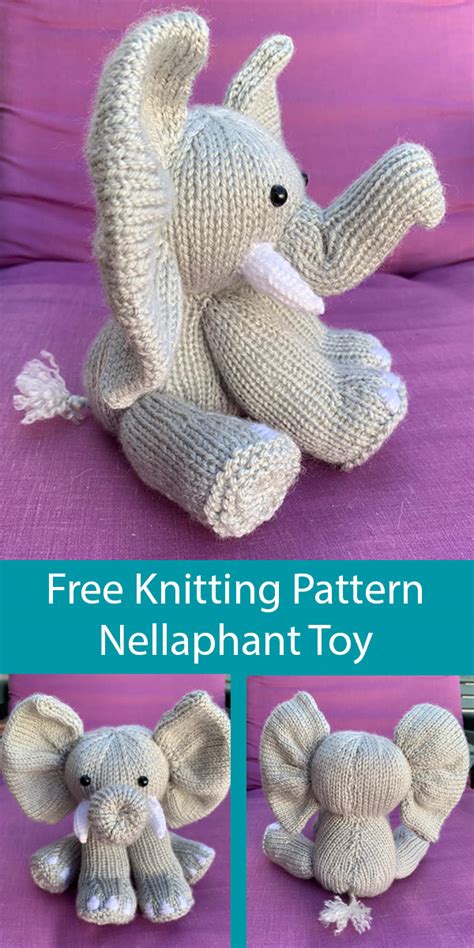 Free Elephant Knitting Patterns In the Loop Knitting