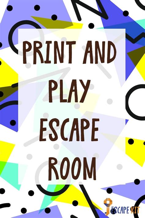 Free Escape Room Printable