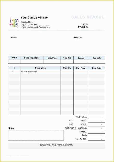 Free Excel Invoice Template Mac Of Mac Numbers Invoice Template Ten