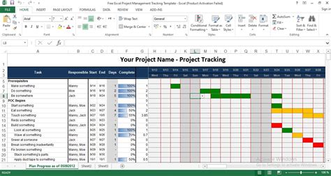 Free Excel Task Tracker Template & ToDo List TeamGantt
