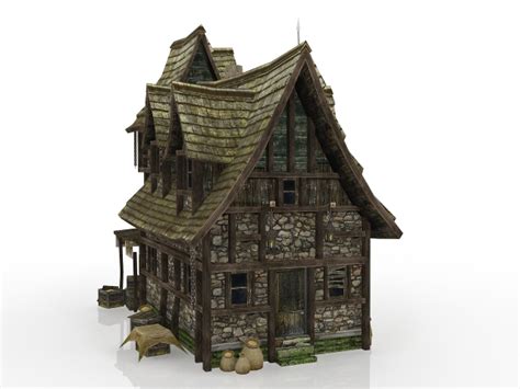 Free Fantasy House 3D Models for Download TurboSquid