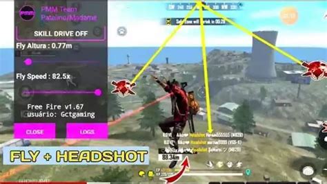 Free Fire Fly Hack Apk v54 (Auto Kill, Fly Hack) Download